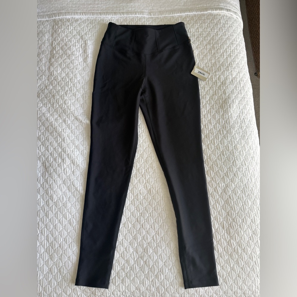 High-Waist Black Leggings